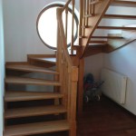 schody drewniane samonośne (wieliczka)