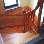 schody drewniane zabiegowe (kraków)